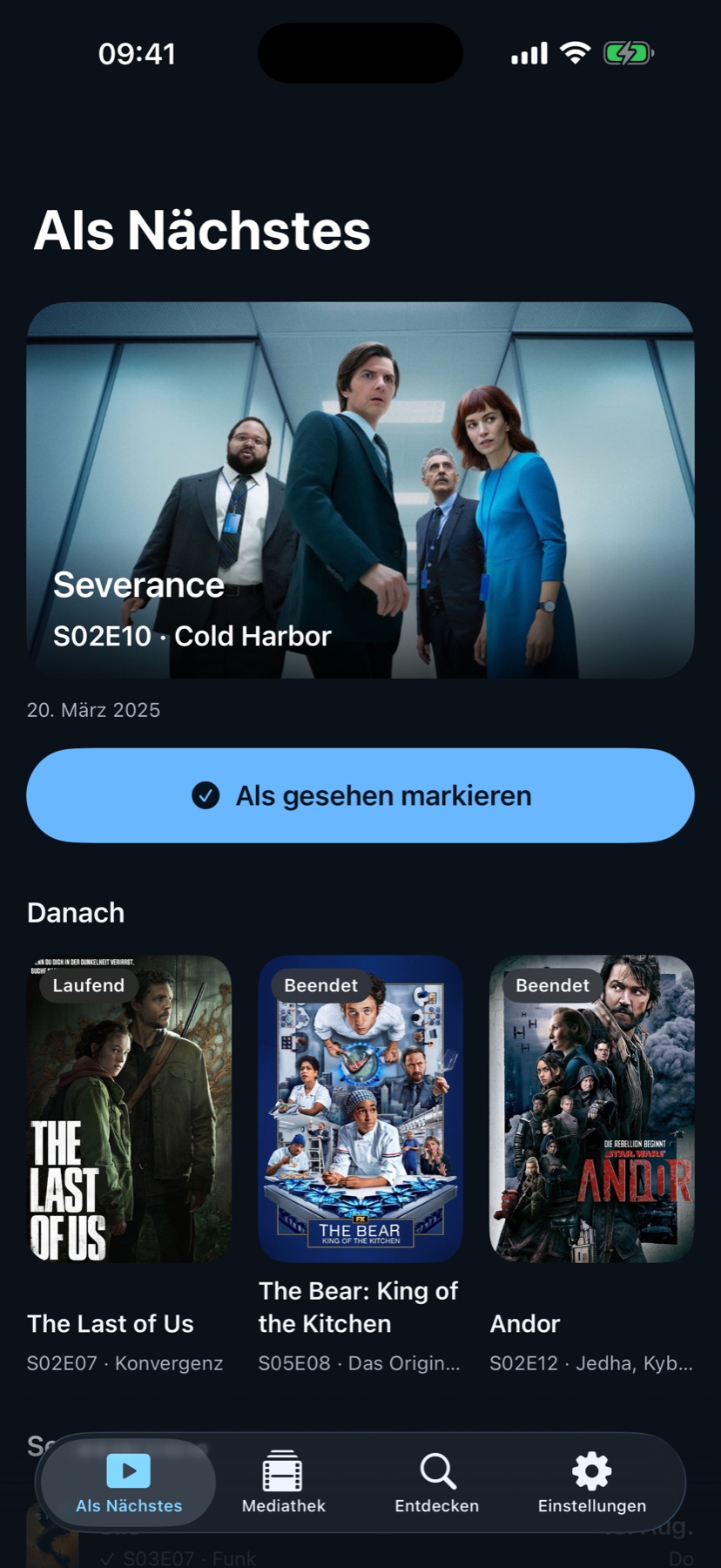 Folge zeigt die nächste ungesehene Folge
